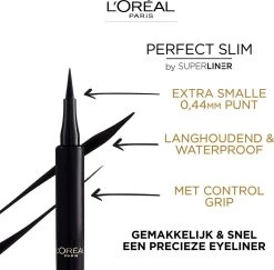 L’Oréal Paris - Superliner Perfect Slim - Grey - Grijze Pen Eyeliner - 4,7 Ml -Cosmetic Verkoop 1200x1181 9