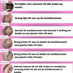 Merkloos Wimper & Wenkbrauw Lifting Set - Wimperlift - Wenkbrauwlift - Lashlift - Browlift - Proffesional Wimperlifting - Lash Lift - Wimperkit - Wenkbrauwkit - Permanent Gekrulde Wimpers - Lashes And Brows - Lash & Brow Kit -Cosmetic Verkoop 1200x1188 2