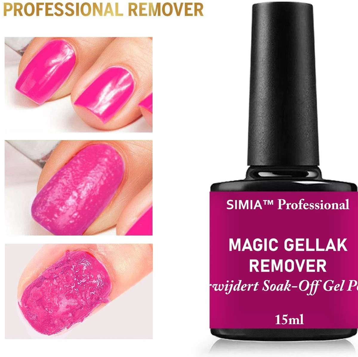 Premium Magic Soak Off Gellak Remover 6 Premium Magic Soak Off Gellak Remover - Afbeelding 4