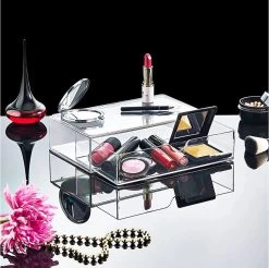 Box Up Make-Up Lade Organizer - Lade Module - Modulair - Transparant -Cosmetic Verkoop 1200x1196 14