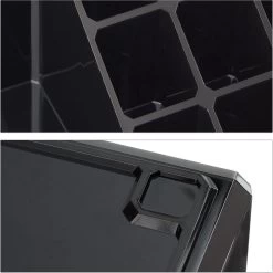 A&K 2in1 Make-up Organizer - 4 Lades Cosmetica Opbergdoos - Kaptafel - Zwart -Cosmetic Verkoop 1200x1198 52