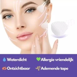 Face Lift Tape - Licht Haar - Facelift Zonder Chirurgie - Instant Eyes, Face And Neck Lift - Blond/wit/licht Haar - 40 Stuks - Transparent 13 Face Lift Tape - Licht Haar - Facelift Zonder Chirurgie - Instant Eyes, Face And Neck Lift - Blond/wit/licht Haar - 40 Stuks - Transparent -Cosmetic Verkoop 1200x1198 54