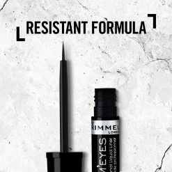 Rimmel London Glam'Eyes Professional Liquid Eyeliner - 001 Black Glamour -Cosmetic Verkoop 1200x1200 1096