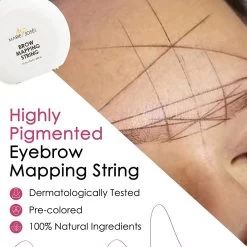 Marie-José & Co - Brow Mapping String - Voor Henna Brows & Microblading - Kleur Draad: Zwart - 1 X 10 M - 50 Toepassingen -Cosmetic Verkoop 1200x1200 1253