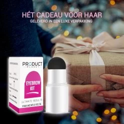 ProductPlanet Premium Wenkbrauw Stempel - Wenkbrauw Sjabloon - Wenkbrauwstempel - Brow Stamp - 10 Sjablonen - Borsteltje - Herbruikbaar - Waterdicht - Cadeau Voor Haar - Mediumbruin -Cosmetic Verkoop 1200x1200 1405