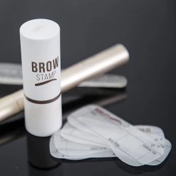 ProductPlanet Premium Wenkbrauw Stempel - Wenkbrauw Sjabloon - Wenkbrauwstempel - Brow Stamp - 10 Sjablonen - Borsteltje - Herbruikbaar - Waterdicht - Cadeau Voor Haar - Mediumbruin -Cosmetic Verkoop 1200x1200 1406