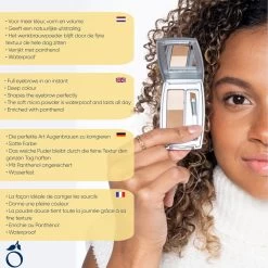 Herome Eye Care Wenkbrauw Poeder Middenbruin - Compact Brow Powder Medium Brown - Waterproof Verrijkt Met Panthenol - Volumineuze Wenkbrauwen -Cosmetic Verkoop 1200x1200 1419