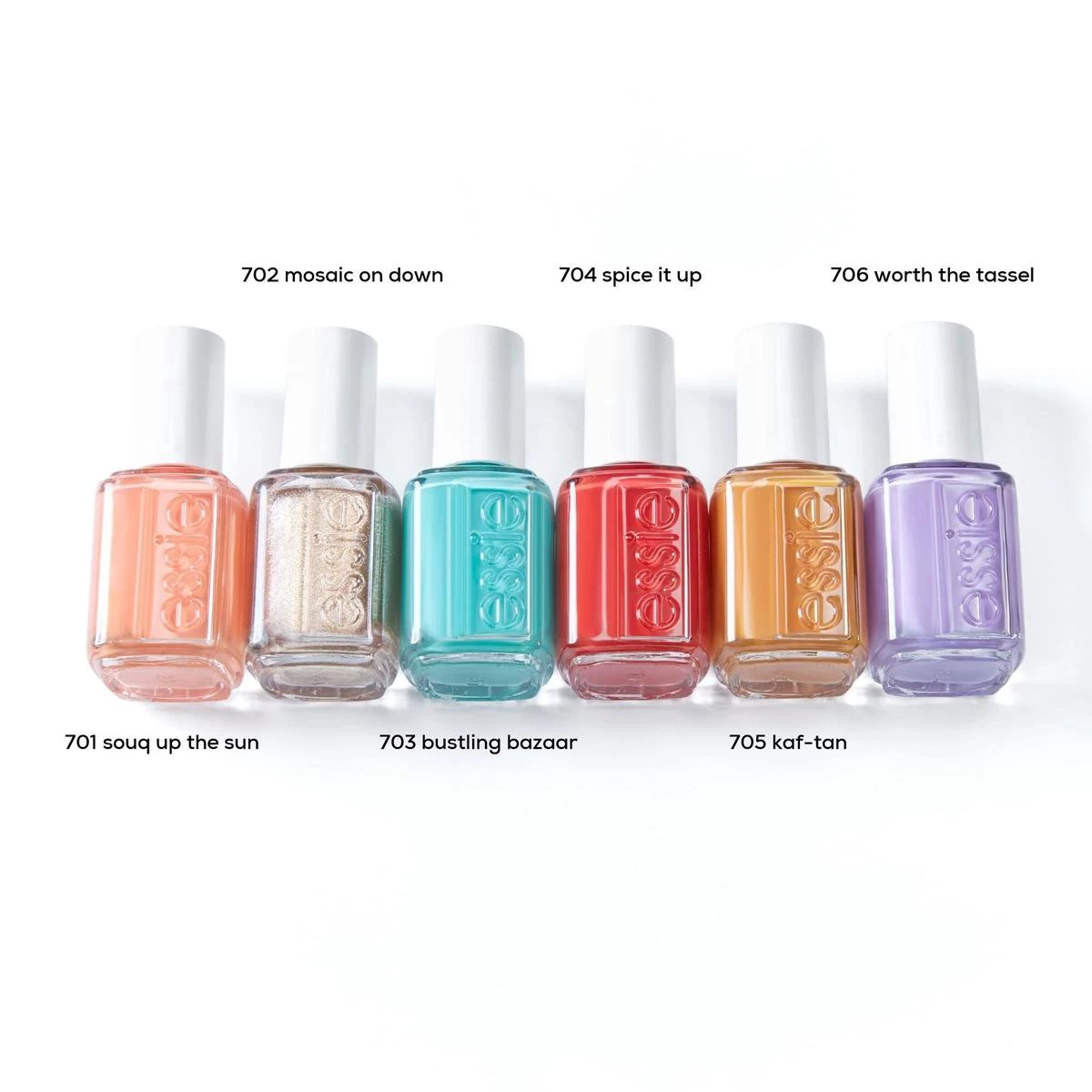 Essie Summer 2020 Limited Edition - 703 Bustling Bazaar - Blauw - Glanzende Nagellak - 13,5 Ml 10 Essie Summer 2020 Limited Edition - 703 Bustling Bazaar - Blauw - Glanzende Nagellak - 13,5 Ml - Afbeelding 8