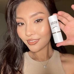 Merkloos Premium Wenkbrauw Stempel - Wenkbrauw Sjabloon - Wenkbrauwstempel - Brow Stamp - 10 Sjablonen - Borsteltje - Herbruikbaar - Waterdicht - Cadeau Voor Haar - Mediumbruin -Cosmetic Verkoop 1200x1200 1452