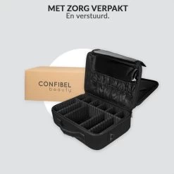 Cosmetica Koffer - Make-up Koffer Met Verstelbare Vakken - Visagie En Nagelstyliste Beauty Koffer - 37x27x13CM 18 Cosmetica Koffer - Make-up Koffer Met Verstelbare Vakken - Visagie En Nagelstyliste Beauty Koffer - 37x27x13CM -Cosmetic Verkoop 1200x1200 1532