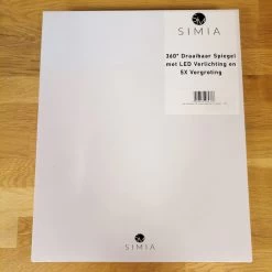 360° Draaibaar LED Scheerspiegel Met 5X Vergroting - 3 Lichtstanden - Dimstanden - Badkamerspiegel Met Natuurlijk Licht - Make-up Spiegel - Draadloos - Werkt Op Batterijen -Cosmetic Verkoop 1200x1200 1592