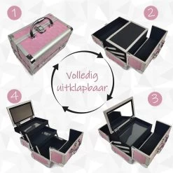 Make Up Koffer Meisjes En Dames Roze - Make Up Organizer Met Spiegel - Cosmetica Koffer - Beautycase Koffer 15 Make Up Koffer Meisjes En Dames Roze - Make Up Organizer Met Spiegel - Cosmetica Koffer - Beautycase Koffer -Cosmetic Verkoop 1200x1200 1609