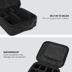 Cosmetica Koffer - Make-up Koffer Met Verstelbare Vakken - Visagie En Nagelstyliste Beauty Koffer - 26x23x9CM -Cosmetic Verkoop 1200x1200 1619