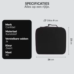 Cosmetica Koffer - Make-up Koffer Met Verstelbare Vakken - Visagie En Nagelstyliste Beauty Koffer - 26x23x9CM -Cosmetic Verkoop 1200x1200 1621