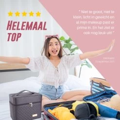 Make Up Koffer En Organizer - Beautycase Met Spiegel - Dames - Cosmetica En Visagie - Zwart 17 Make Up Koffer En Organizer - Beautycase Met Spiegel - Dames - Cosmetica En Visagie - Zwart -Cosmetic Verkoop 1200x1200 1631