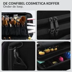 Cosmetica Koffer - Make-up Koffer Met Verstelbare Vakken - Visagie En Nagelstyliste Beauty Koffer - 35x25x11CM -Cosmetic Verkoop 1200x1200 1644