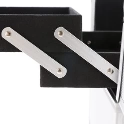 AREBOS Cosmetica Koffer - Beauty Case - Cosmetica Trolley - 15 L - Zilber -Cosmetic Verkoop 1200x1200 1655