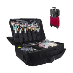 Cosmetica Koffer - Make-up Koffer Met Verstelbare Vakken - Visagie En Nagelstyliste Beauty Koffer - 40x30x14CM 18 Cosmetica Koffer - Make-up Koffer Met Verstelbare Vakken - Visagie En Nagelstyliste Beauty Koffer - 40x30x14CM -Cosmetic Verkoop 1200x1200 1674