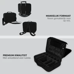Cosmetica Koffer - Make-up Koffer Met Verstelbare Vakken - Visagie En Nagelstyliste Beauty Koffer - 40x30x14CM 20 Cosmetica Koffer - Make-up Koffer Met Verstelbare Vakken - Visagie En Nagelstyliste Beauty Koffer - 40x30x14CM -Cosmetic Verkoop 1200x1200 1675
