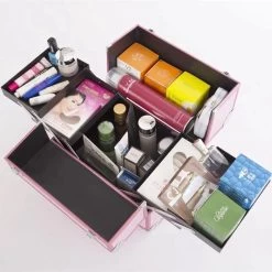 Confibel Make Up Koffer - Uitklapbaar - 5 Opbergbakken - Met Slot -Cosmetic Verkoop 1200x1200 1696