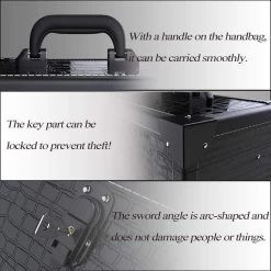 Make Up Koffer- Make Up Organizer- Beautycase -zwart -Make-upkoffer- Multifunctionele Koffer- Make-upkoffer- Sieradenkoffer- Kapperskoffer- Afneembare Schouderriem- Klassieke Zwarte Beautycase -Cosmetic Verkoop 1200x1200 1703