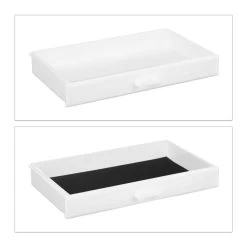 Relaxdays Make-up Organizer Klein - Stapelbaar - Sieradendoosje - Cosmetica - Opbergbox - Wit -Cosmetic Verkoop 1200x1200 1793