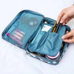 Merkloos Reis Toilet Bag Make Up Organizer - Toillettas - Cosmetica Etui - Travel Organizer - Reisartikelen - Reizen Accessoires -Cosmetic Verkoop 1200x1200 1796