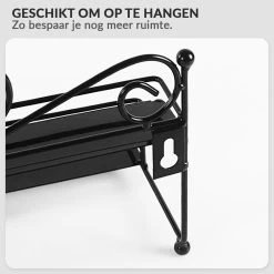 Confibel Nagellak Organizer - Nagellak Flesjes Houder - Essentiële Oliën Organizer - Rek Voor Flesjes - Wanddecoratie - Zwart -Cosmetic Verkoop 1200x1200 1838