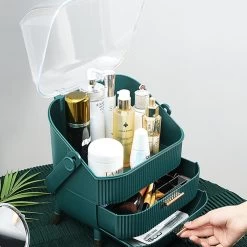 PIXMY® - Make Up Organizer – Ladekastje – Sieraden Houder - Groen -Cosmetic Verkoop 1200x1200 1854