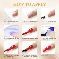 Royala Gellak D4 Starterspakket + Inclusief UV Lamp + Met 10 Verschillende Gellak Kleuren - Gellak Lamp – Gellac Set - Alle Benodigdheden In Eén - Uitgebreid 62-Delig Pakket -Cosmetic Verkoop 1200x1200 219