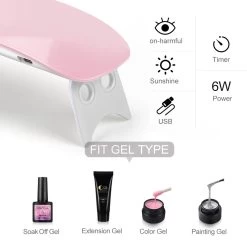 Royala H - Gellak Starterspakket + Inclusief Portable UV LED Lamp + Met 6 Verschillende Gellak Kleuren - Gellak Lamp – Topcoat - Basecoat - Alle Benodigdheden In Eén -Cosmetic Verkoop 1200x1200 239