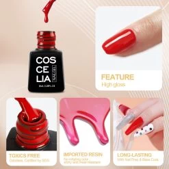 Royala D1 Gellak Starters Pakket + Inclusief UV LED Lamp + 10 Verschillende Gellak Kleuren - Gellak Lamp – Gellac Set - Alle Benodigdheden In Eén - Uitgebreid 62-Delig Pakket- Gel Polish Set - Gellak Set - UV LED Lamp -Cosmetic Verkoop 1200x1200 260