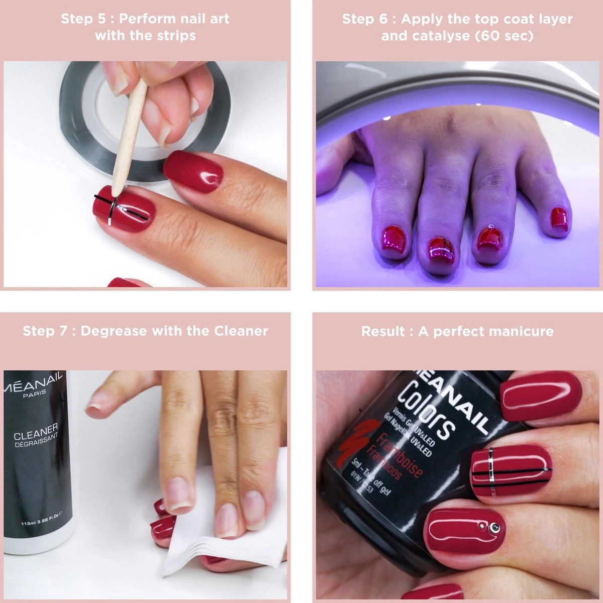 Gellak Starterspakket- MEANAIL®DESIGN Deluxe Kit - UV LED Lamp Voor Gelnagellak 6 Gellak Starterspakket- MEANAIL®DESIGN Deluxe Kit - UV LED Lamp Voor Gelnagellak - Afbeelding 4