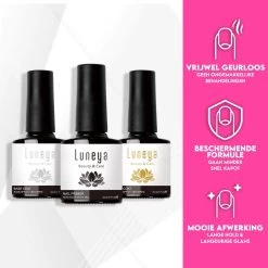 Luneya Gellak - Starterspakket - Primer - Base Coat - Top Coat - LED Lamp Gel Nagellak 11 Luneya Gellak - Starterspakket - Primer - Base Coat - Top Coat - LED Lamp Gel Nagellak -Cosmetic Verkoop 1200x1200 284