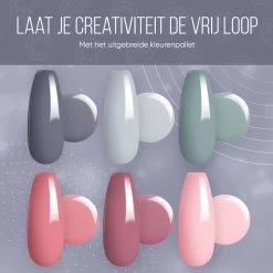 Gellak Starterspakket - Gellak - Gel Nagellak - Gellak Set - 6x8ML Kleuren - Nude Edition - Gellac - Nude Kleuren -Cosmetic Verkoop 1200x1200 291