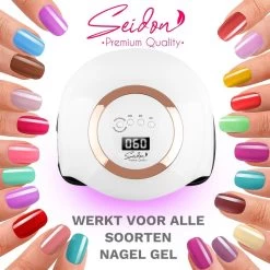 Seidon© Nageldroger 168W - LED Lamp Nagels - Gellak Lamp - UV Lamp Gelnagels 15 Seidon© Nageldroger 168W - LED Lamp Nagels - Gellak Lamp - UV Lamp Gelnagels -Cosmetic Verkoop 1200x1200 314