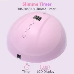 Merkloos Nagel UV Lamp Gelnagels - LED Lamp - Gellak - Nagellak Droger - Nagellak - 36W - Roze -Cosmetic Verkoop 1200x1200 330