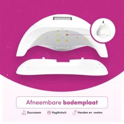 TheBeautyWay Nageldroger - Voor Gelnagels - Geschikt Voor Elke Nagel Gellak - 24 LEDs -Cosmetic Verkoop 1200x1200 331