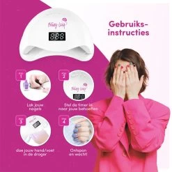 TheBeautyWay Nageldroger - Voor Gelnagels - Geschikt Voor Elke Nagel Gellak - 24 LEDs -Cosmetic Verkoop 1200x1200 333