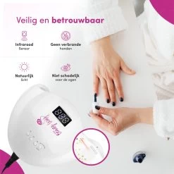 TheBeautyWay Nageldroger - Voor Gelnagels - Geschikt Voor Elke Nagel Gellak - 24 LEDs -Cosmetic Verkoop 1200x1200 334