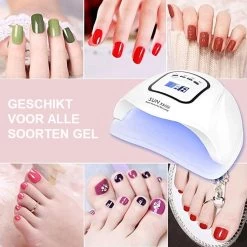 Merkloos Krachtige - 150 Watt UV LED Lamp Nagels - 45 Leds Nagellamp - Wit -Cosmetic Verkoop 1200x1200 363