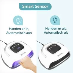 ForDig 220W Professionele Nageldroger Voor Gel Nagels - Nagellak Droger Met UV LED Lamp En Timer Voor Gelnagels - Nageldrogerlamp Met 57 LED Lampjes Voor Nagel Gellak - Geschikt Voor Manicure En Pedicure - Nagellakdroger Hard Gelpolish Builder -Cosmetic Verkoop 1200x1200 367