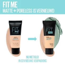 Maybelline Fit Me Matte & Poreless Foundation - 330 Toffee -Cosmetic Verkoop 1200x1200 463