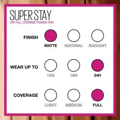 Maybelline SuperStay 24H Full Coverage Foundation - 03 True Ivory -Cosmetic Verkoop 1200x1200 603