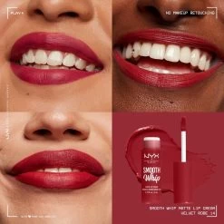 NYX Professional Makeup - Smooth Whip Matte Lip Cream Velvet Robe - Vloeibare Lippenstift - 4ML -Cosmetic Verkoop 1200x1200 867