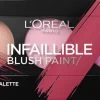 L'Oréal Paris Infaillible Blush Paint - 01 Pink - Blush Palet -Cosmetic Verkoop 1200x361