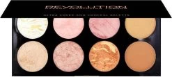 MAKEUP REVOLUTION Ultra Blush Palette Golden Sugar, 13 G -Cosmetic Verkoop 1200x539