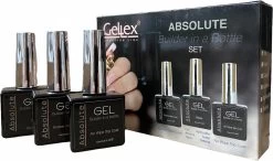 Gellex - SET Absolute Builder Gel In A Bottle "Hera" 15ml - Starterspakket 3x15ml - Gel Nagellakset- Gel Nagels