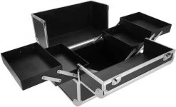 Confibel Make Up Koffer - Uitklapbaar - 5 Opbergbakken - Met Slot -Cosmetic Verkoop 1200x727 1