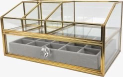 Make Up Organizer Stella | Goud| Cosmetica Organizer|sieraden Organizer | Make Up Organizer | Beautybox | Vitrine Boxje | Glazen Box |Makeup Organizer |Beauty Organizer | Makeupbox |Organizer | Storage Box |Make-uporganizer| Opbergdoos | Sieradendoos -Cosmetic Verkoop 1200x746 1